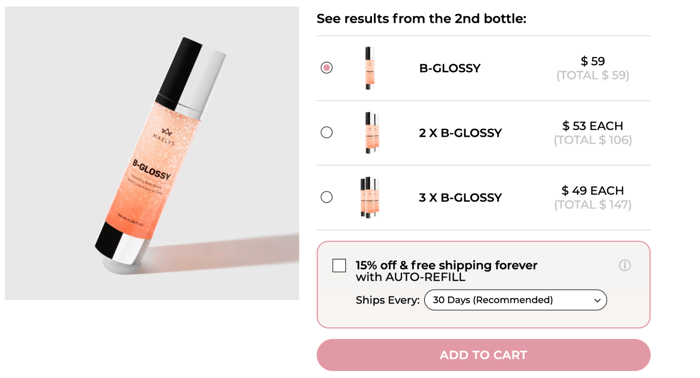 driving repeat purchases with purchase subscriptions